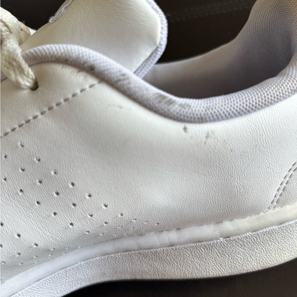 Adidas Advantage GZ5300 White with Green Logo Sneakers Men Size 10 - Picture 8 of 8